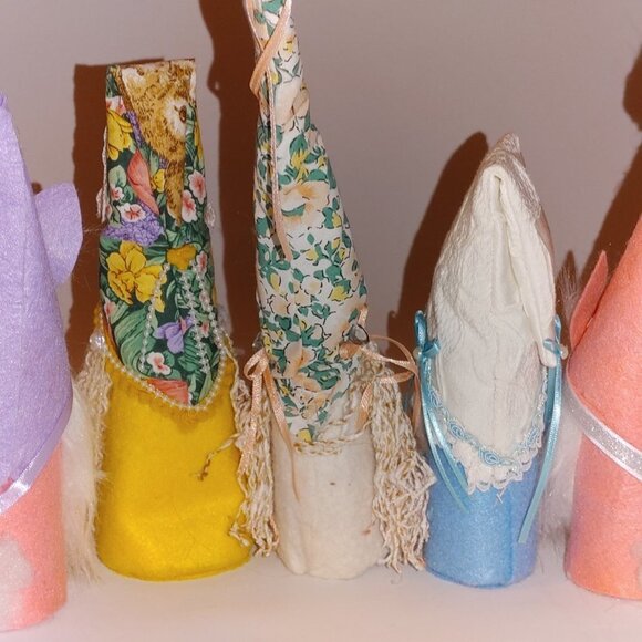 Adorable Handmade Gnome Lot of 11 Gnomes Pastel Gnome Easter Spring Sunshine - Picture 2 of 7
